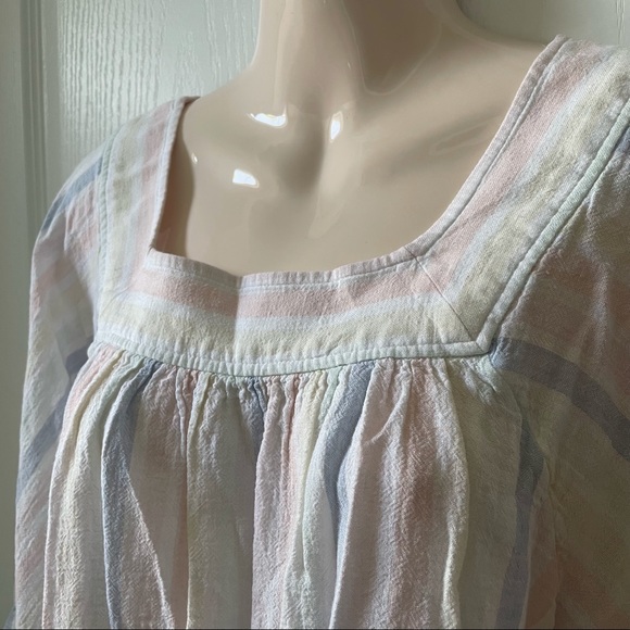 🌸3 for $30 GAP White Linen top women Summer Blouse - Picture 8 of 16